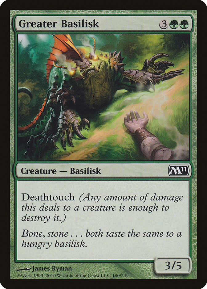 Basilisco Maior / Greater Basilisk - Magic: The Gathering - MoxLand