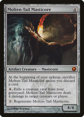 Mastícora da Cauda Incandescente / Molten-Tail Masticore - Magic: The Gathering - MoxLand