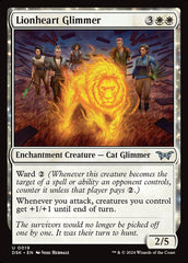 Brilho Coração de Leão / Lionheart Glimmer - Magic: The Gathering - MoxLand