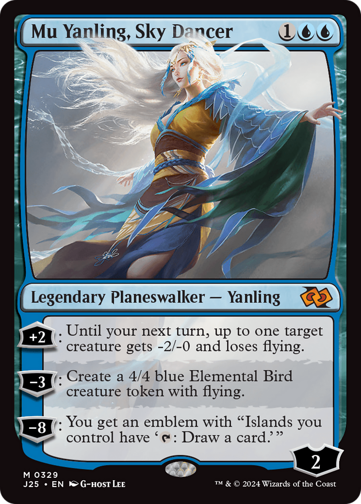 Mu Yanling, Dançarina Celeste / Mu Yanling, Sky Dancer - Magic: The Gathering - MoxLand