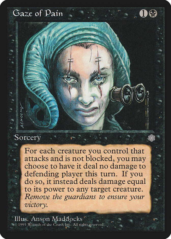 Olhar de Dor / Gaze of Pain - Magic: The Gathering - MoxLand