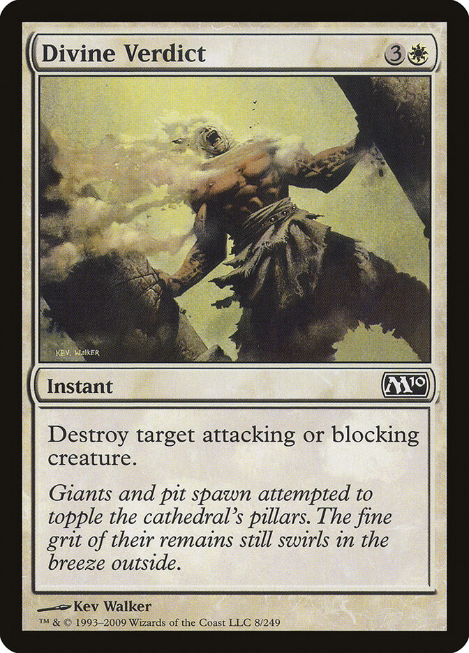 Veredicto Divino / Divine Verdict - Magic: The Gathering - MoxLand