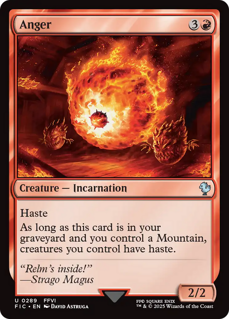 Ira / Anger - Magic: The Gathering - MoxLand