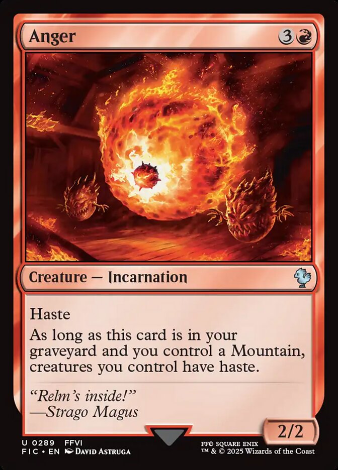 Ira / Anger - Magic: The Gathering - MoxLand