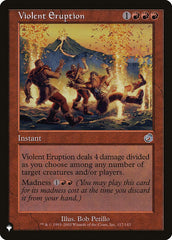 Erupção Violenta / Violent Eruption - Magic: The Gathering - MoxLand