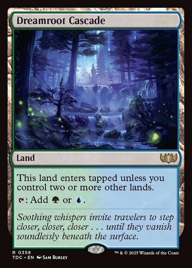 Cascata de Raiz-do-sonho / Dreamroot Cascade - Magic: The Gathering - MoxLand