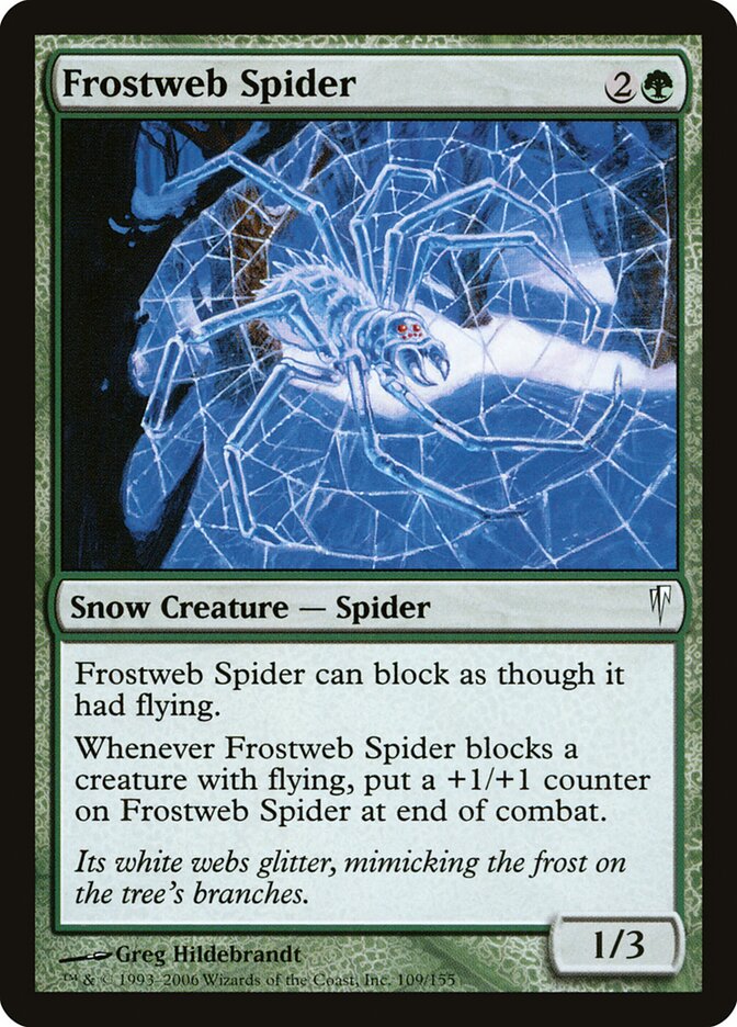 Aranha Teia de Gelo / Frostweb Spider - Magic: The Gathering - MoxLand