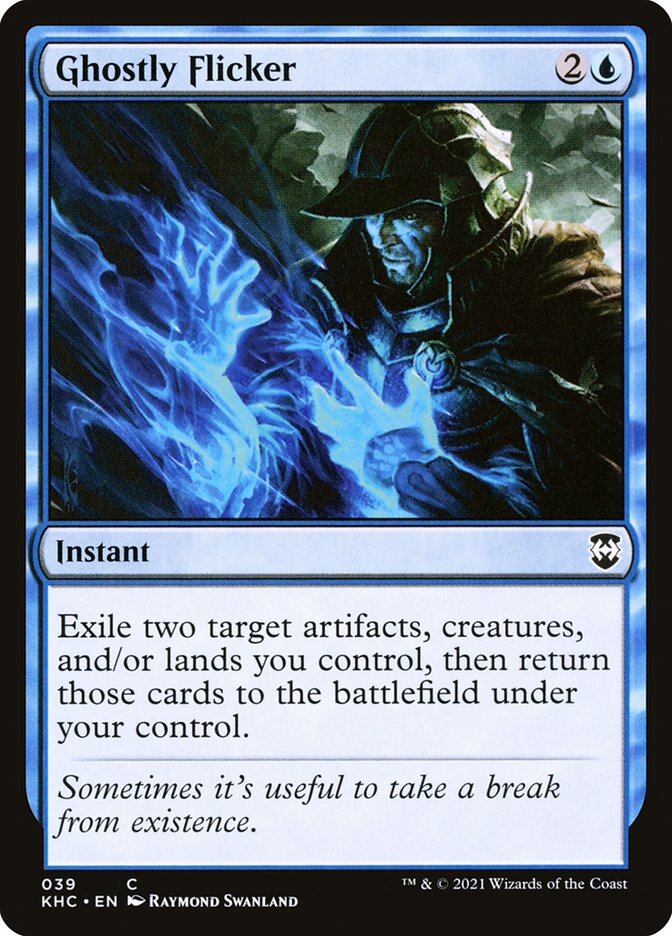 Bruxuleio Fantasmagórico / Ghostly Flicker - Magic: The Gathering - MoxLand