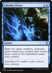 Bruxuleio Fantasmagórico / Ghostly Flicker - Magic: The Gathering - MoxLand