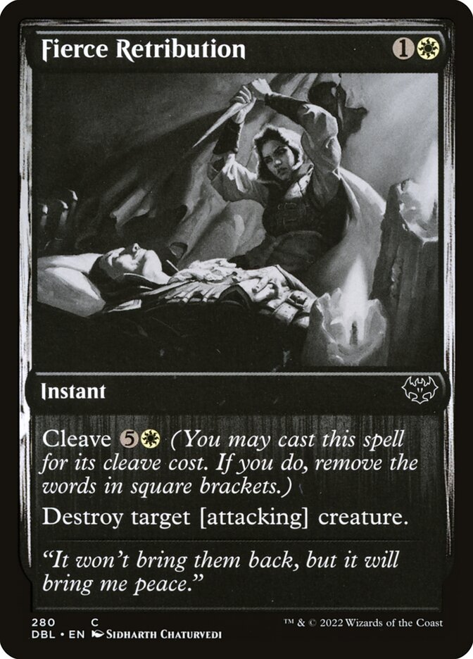 Punição Feroz / Fierce Retribution - Magic: The Gathering - MoxLand