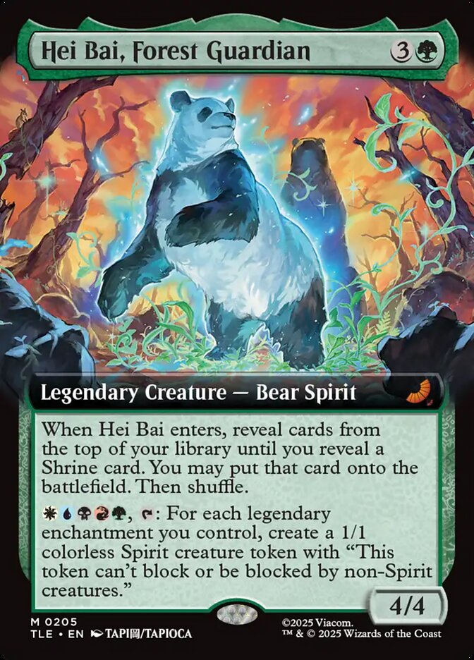 Hei Bai, Guardião da Floresta / Hei Bai, Forest Guardian - Magic: The Gathering - MoxLand
