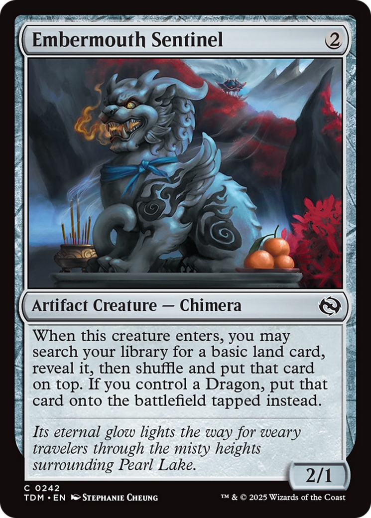 Sentinela Boca-de-brasa / Embermouth Sentinel - Magic: The Gathering - MoxLand