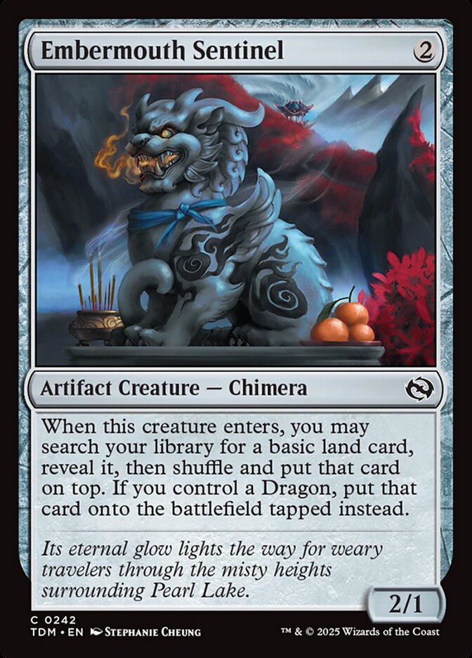 Sentinela Boca-de-brasa / Embermouth Sentinel - Magic: The Gathering - MoxLand