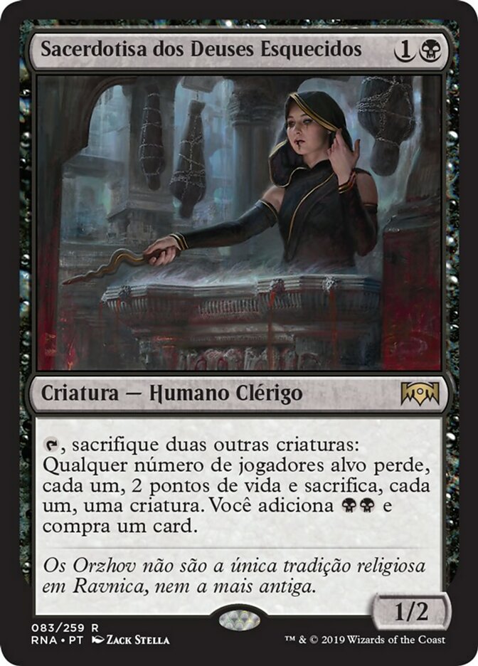 Sacerdotisa dos Deuses Esquecidos / Priest of Forgotten Gods - Magic: The Gathering - MoxLand