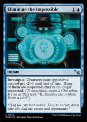 Eliminar o Impossível / Eliminate the Impossible - Magic: The Gathering - MoxLand