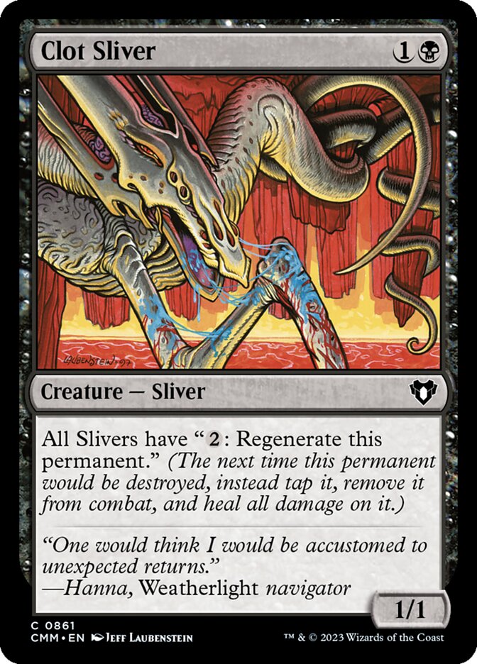 Fractius Aglutinador / Clot Sliver - Magic: The Gathering - MoxLand