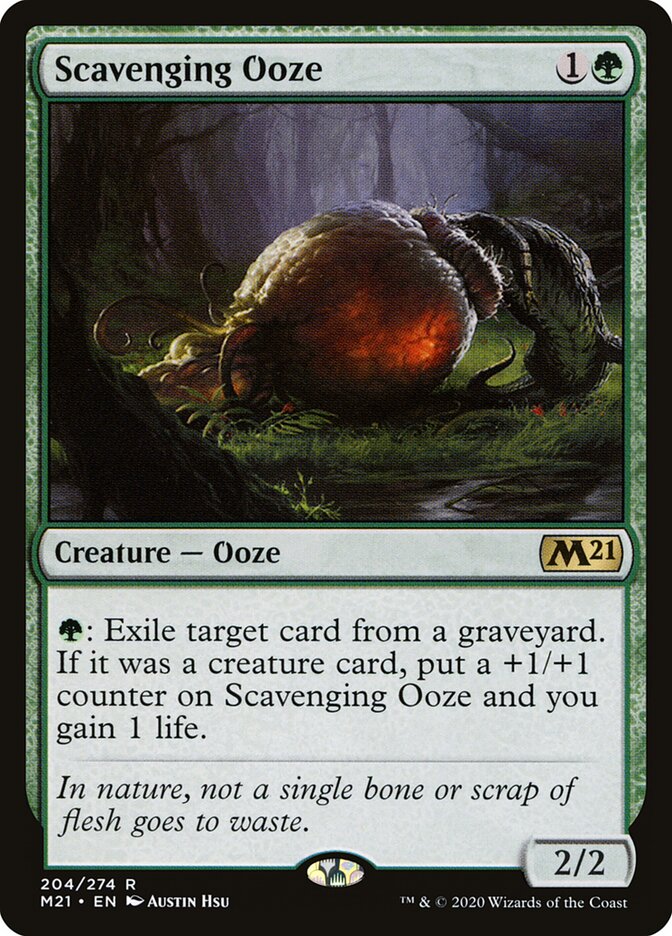 Lodo Necrófago / Scavenging Ooze - Magic: The Gathering - MoxLand