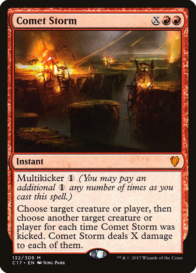 Tempestade de Cometas / Comet Storm - Magic: The Gathering - MoxLand