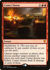 Tempestade de Cometas / Comet Storm - Magic: The Gathering - MoxLand