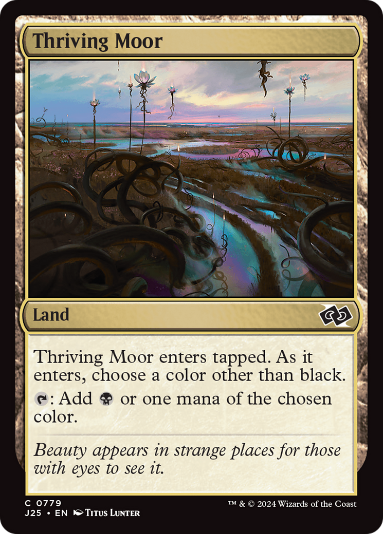 Charneca Vigorosa / Thriving Moor - Magic: The Gathering - MoxLand
