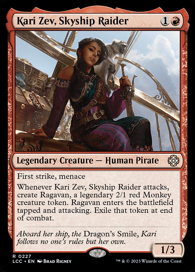 Kari Zev, Incursora das Aeronaus / Kari Zev, Skyship Raider - Magic: The Gathering - MoxLand