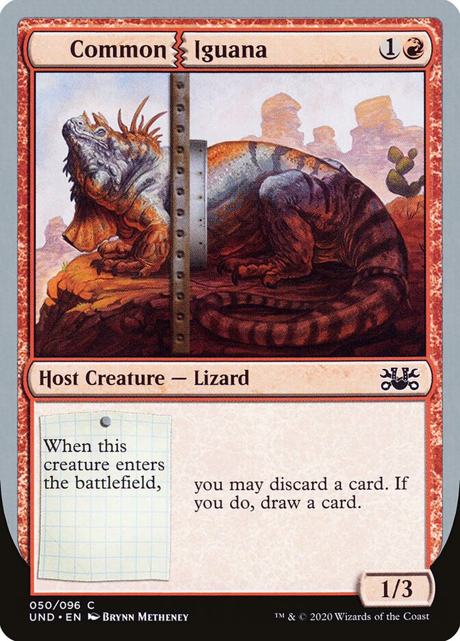 Common Iguana / Common Iguana - Magic: The Gathering - MoxLand