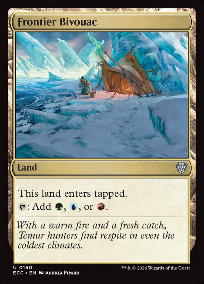 Bivaque da Fronteira / Frontier Bivouac - Magic: The Gathering - MoxLand