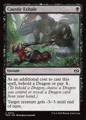 Exalação Cáustica / Caustic Exhale - Magic: The Gathering - MoxLand