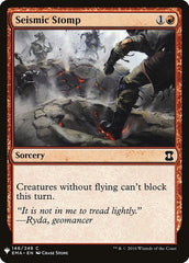 Pisada Sísmica / Seismic Stomp - Magic: The Gathering - MoxLand