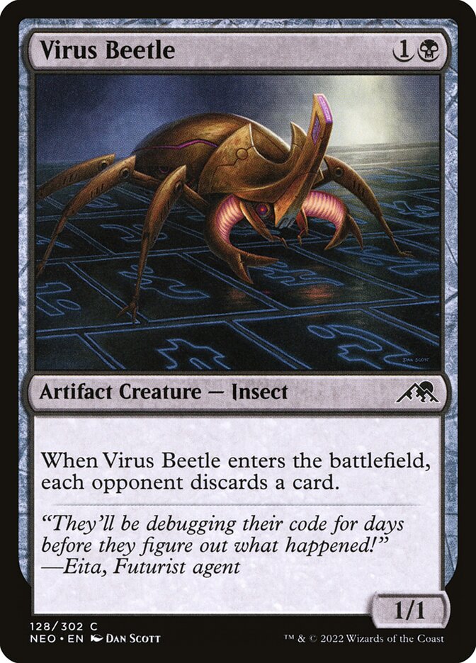 Besouro-vírus / Virus Beetle - Magic: The Gathering - MoxLand