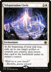Círculo de Teleporte / Teleportation Circle - Magic: The Gathering - MoxLand