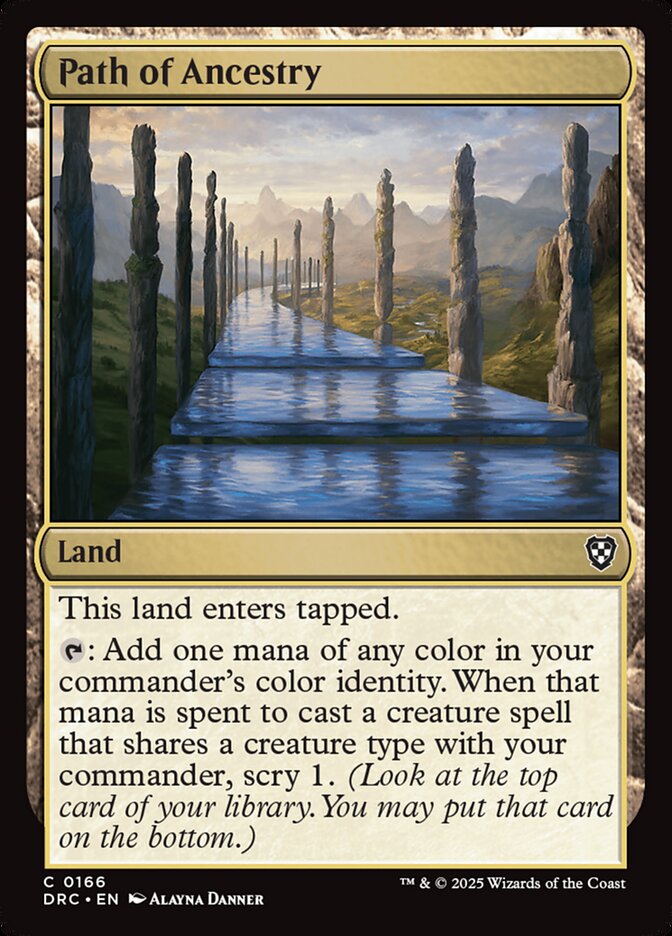 Caminho da Ascendência / Path of Ancestry - Magic: The Gathering - MoxLand