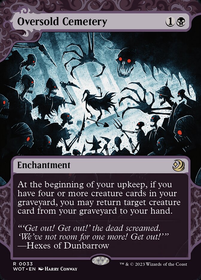 Cemitério Lotado / Oversold Cemetery - Magic: The Gathering - MoxLand