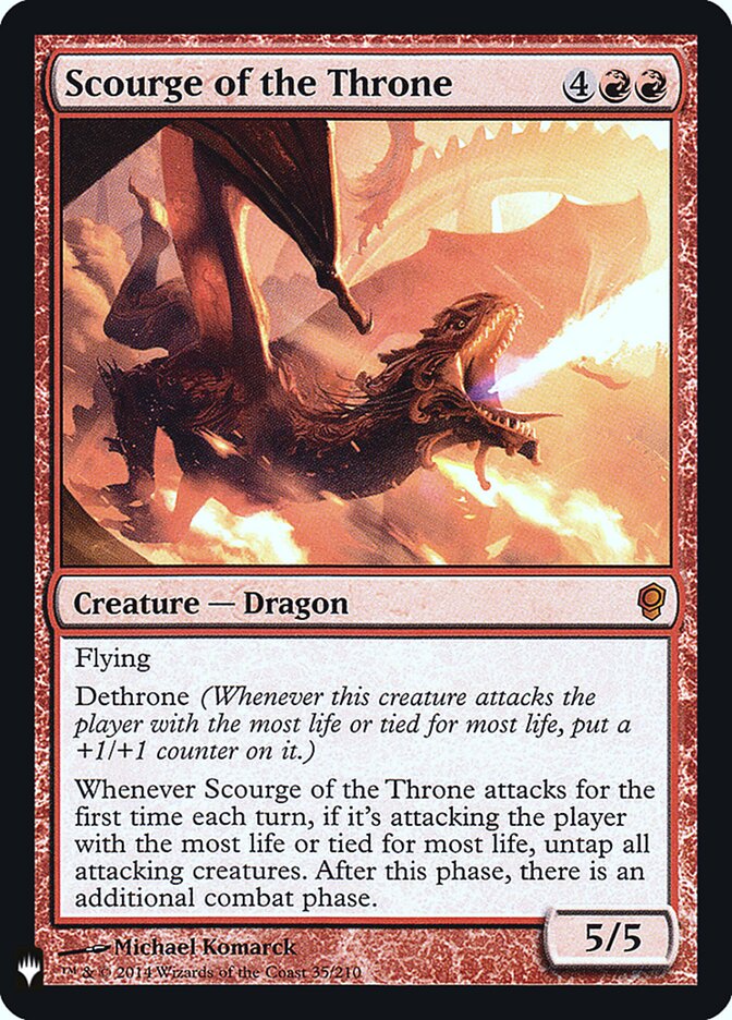 Flagelo do Trono / Scourge of the Throne - Magic: The Gathering - MoxLand