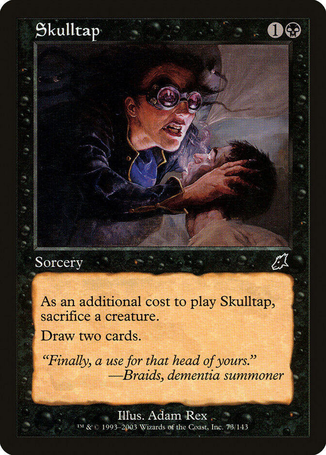 Drenar Crânio / Skulltap - Magic: The Gathering - MoxLand