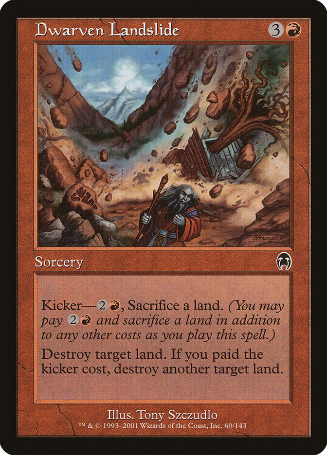 Desmoronamento dos Anões / Dwarven Landslide - Magic: The Gathering - MoxLand