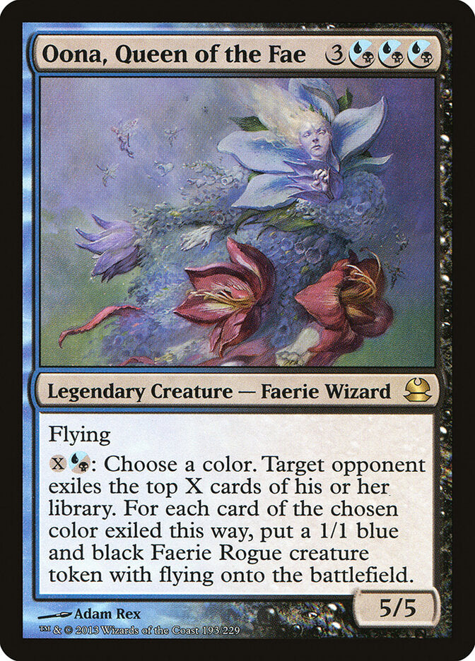 Oona, Rainha das Fadinas / Oona, Queen of the Fae - Magic: The Gathering - MoxLand