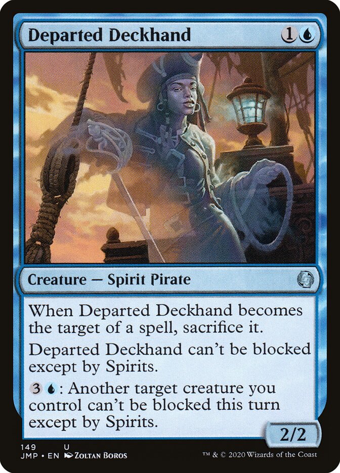 Marinheira Falecida / Departed Deckhand - Magic: The Gathering - MoxLand