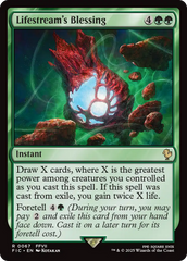Lifestream's Blessing - Magic: The Gathering - MoxLand