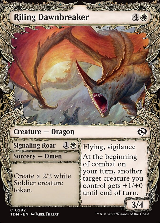 Predador da Aurora Irritado / Riling Dawnbreaker - Magic: The Gathering - MoxLand