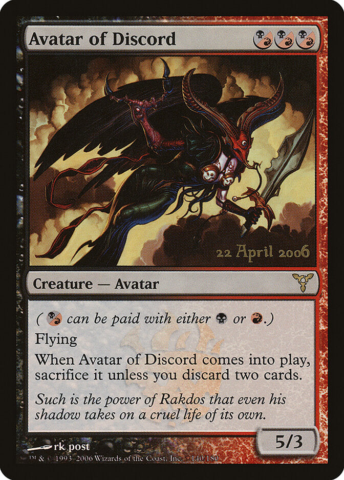 Avatar da Discórdia / Avatar of Discord - Magic: The Gathering - MoxLand