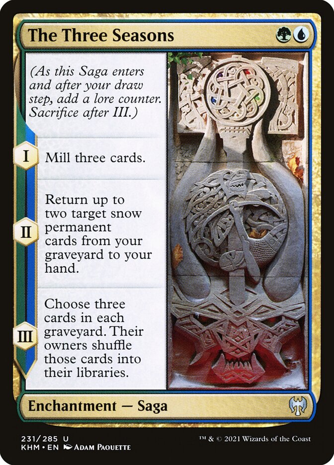 As Três Estações / The Three Seasons - Magic: The Gathering - MoxLand