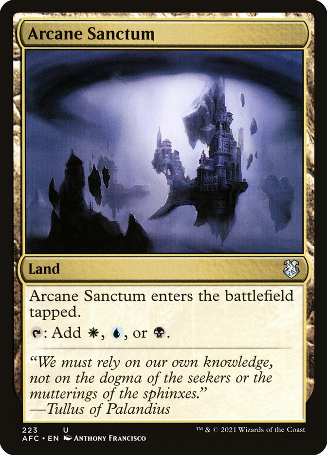 Santuário Arcano / Arcane Sanctum - Magic: The Gathering - MoxLand