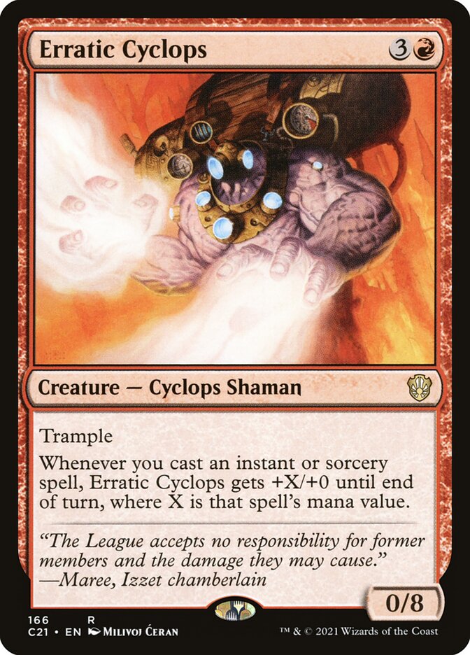 Ciclope Errático / Erratic Cyclops - Magic: The Gathering - MoxLand