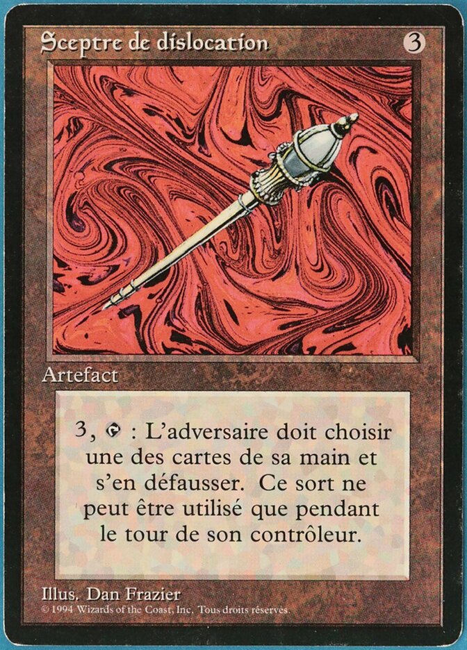 Cetro Desintegrador / Disrupting Scepter - Magic: The Gathering - MoxLand
