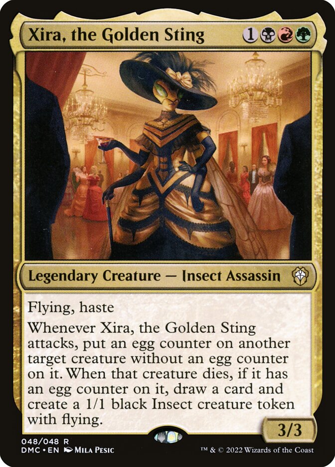 Xira, o Ferrão Dourado / Xira, the Golden Sting - Magic: The Gathering - MoxLand
