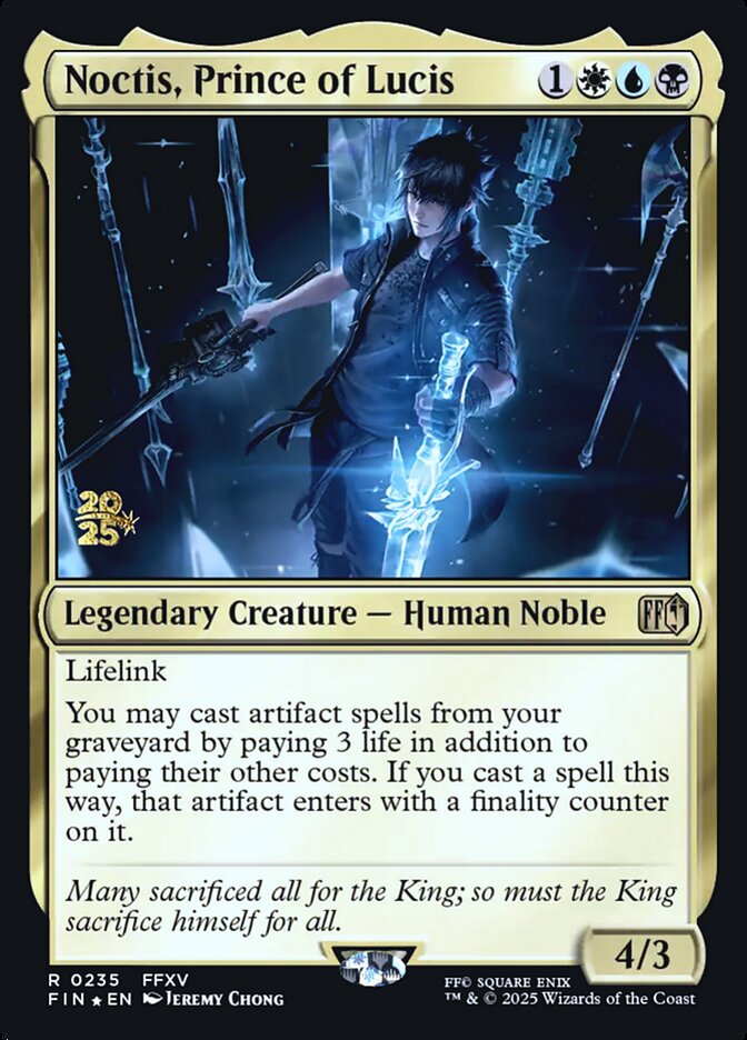Noctis, Prince of Lucis - Magic: The Gathering - MoxLand