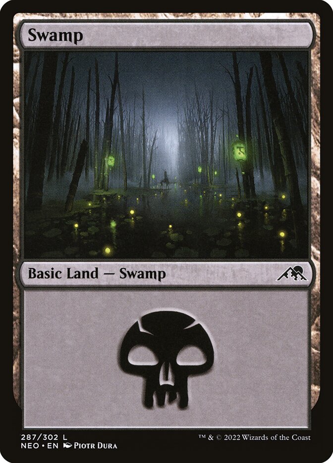 Pântano / Swamp - Magic: The Gathering - MoxLand