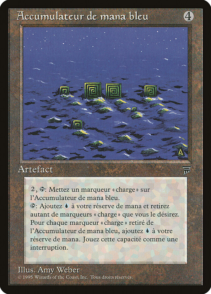 Bateria de Mana Azul / Blue Mana Battery - Magic: The Gathering - MoxLand