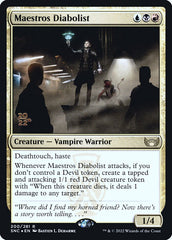Diabolista dos Maestros / Maestros Diabolist - Magic: The Gathering - MoxLand